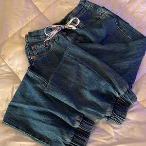 Levi High Waisted Denim Joggers!